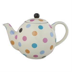 London Pottery Globe 4 Cup Spot Teapot: Various Colours